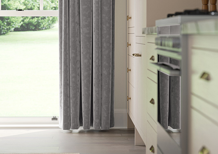 Darwin, Silver - Made to Measure Curtains - Image 5